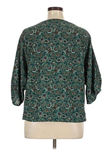Ann Taylor LOFT 3/4 Sleeve Blouse (view 2)