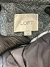 Ann Taylor LOFT 100% Cotton Tweed Gray Blazer Size 2 - photo 6
