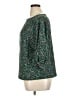 Ann Taylor LOFT Teal 3/4 Sleeve Blouse Size XL - photo 5