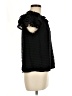 1.State Black Short Sleeve Blouse Size M - photo 4
