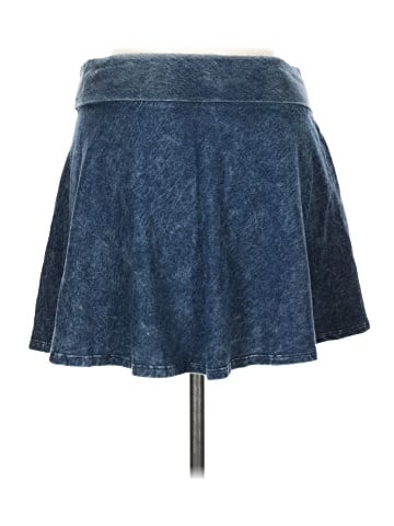 AIKO Denim Skirt (view 2)