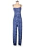 Posh Peanut Hearts Blue Jumpsuit Size L - photo 1