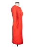 Shoshanna Solid Orange Cocktail Dress Size 0 - photo 4