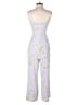 Intermix Hearts Gray Jumpsuit Size 6 - photo 2
