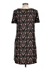 Nine Britton Paisley Black Casual Dress Size L - photo 2