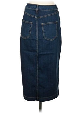 Bagatelle Denim Skirt (view 2)