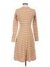 Downeast Stripes Tan Casual Dress Size XS - photo 2