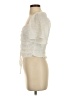 WAYF 100% Polyester Ivory Short Sleeve Top Size S - photo 5