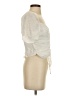 WAYF 100% Polyester Ivory Short Sleeve Top Size S - photo 4
