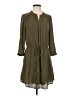 Daniel Rainn 100% Polyester Solid Green Casual Dress Size S - photo 1