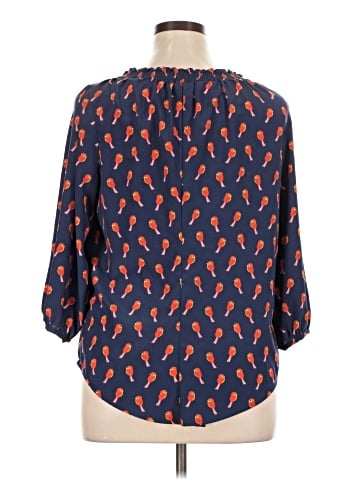 Old Navy 3/4 Sleeve Blouse (view 2)