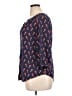 Old Navy 100% Polyester Blue 3/4 Sleeve Blouse Size 1X - photo 5