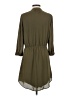 Daniel Rainn 100% Polyester Solid Green Casual Dress Size S - photo 2