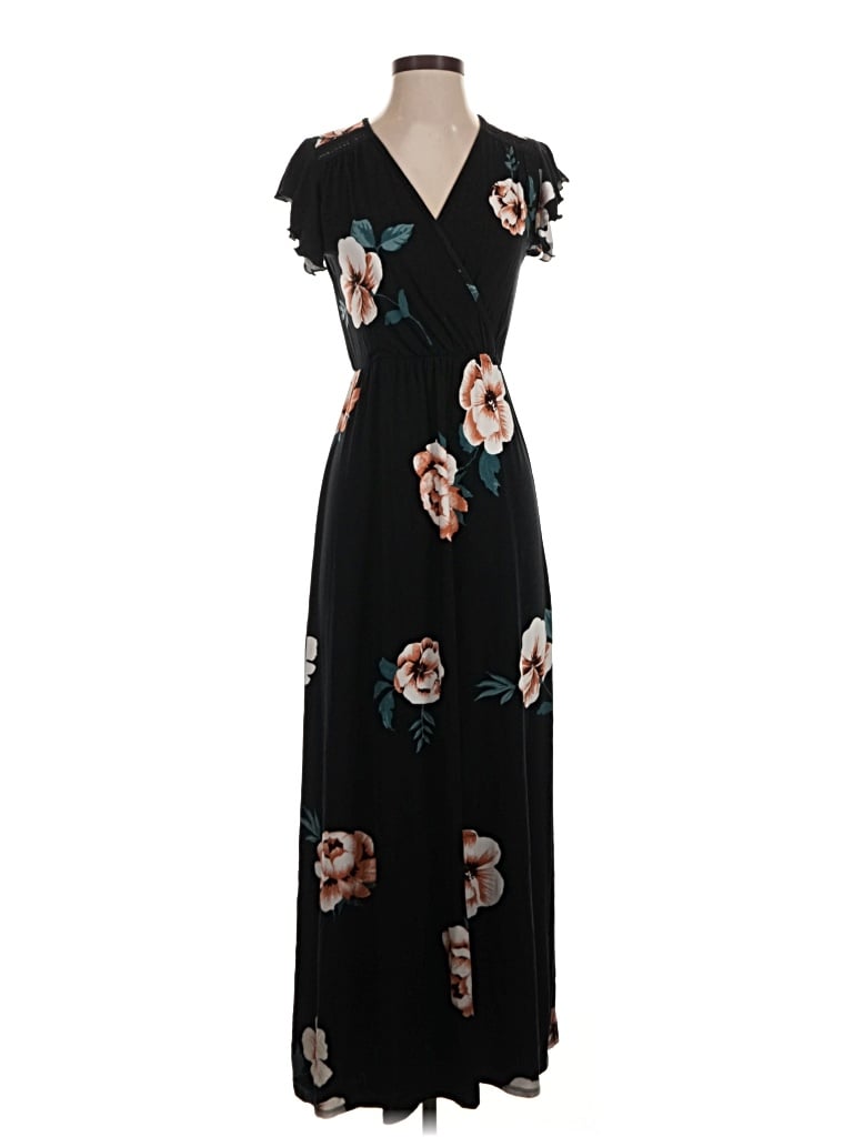 Pre-owned Loveappella Casual Dress In Black
