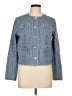 J. McLaughlin Blue Denim Jacket Size L - photo 1