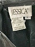 Jessica Metallic Gray Long Sleeve Blouse Size L - photo 7