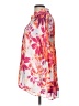 Sunny Leigh 100% Polyester Floral Orange 3/4 Sleeve Blouse Size L - photo 5