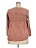 Knox Rose 100% Elastic Brown 3/4 Sleeve Blouse Size XXL - photo 2