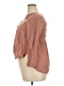 Knox Rose 100% Elastic Brown 3/4 Sleeve Blouse Size XXL - photo 5
