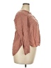 Knox Rose 100% Elastic Brown 3/4 Sleeve Blouse Size XXL - photo 4