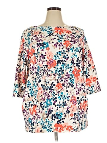 Jessica London 3/4 Sleeve Blouse (view 1)