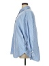 Unbranded Stripes Blue Long Sleeve Blouse Size XL - photo 5