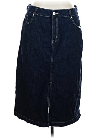 Lane Bryant Denim Skirt (view 1)