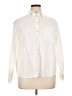Talbots 100% Linen Ivory Long Sleeve Button-Down Shirt Size 16 - photo 1