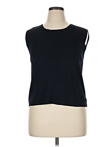 August Silk Sweater Vest (view 1)