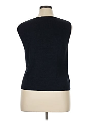 August Silk Sweater Vest (view 2)