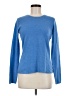 Fiona 100% Cashmere Blue Cashmere Pullover Sweater Size M - photo 1