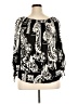 Unique Spectrum Black 3/4 Sleeve Blouse Size 2X - photo 2