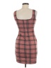 Popular Basics Plaid Red Cocktail Dress Size M - photo 2