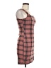 Popular Basics Plaid Red Cocktail Dress Size M - photo 4