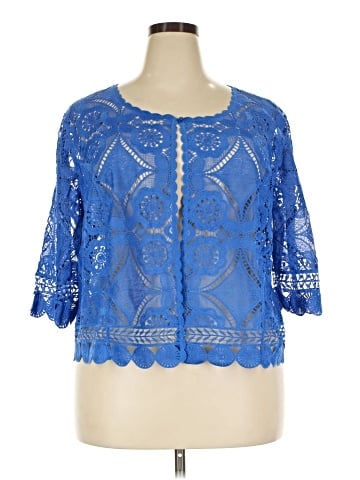 Rabbit Rabbit Rabbit Designs 3/4 Sleeve Blouse (view 1)