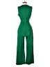 Assorted Brands Solid Green Jumpsuit Size M - photo 2