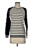 Joie Stripes Gray Pullover Sweater Size S - photo 1
