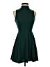 Prince & Fox Solid Green Cocktail Dress Size XS - photo 1