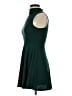 Prince & Fox Solid Green Cocktail Dress Size XS - photo 5