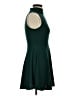 Prince & Fox Solid Green Cocktail Dress Size XS - photo 4