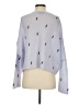 Wooden Ships Graphic Silver Pullover Sweater Size Sm - Med - photo 2