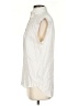 H&M 100% Viscose Ivory Sleeveless Button-Down Shirt Size XS - photo 5
