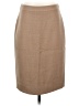 J.Crew 100% Wool Solid Tan Wool Skirt Size 2 - photo 1