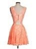Guess Orange Cocktail Dress Size S - photo 2