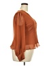 Nine West Brown Long Sleeve Blouse Size XXL - photo 4