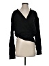 J.Crew 100% Cotton Black Long Sleeve Top Size S - photo 1