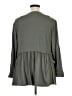 DR2 100% Rayon Gray Trenchcoat Size XL (estimated) - photo 2