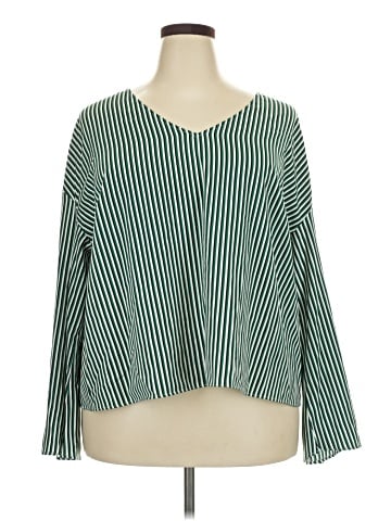 Worthington Long Sleeve Blouse (view 1)