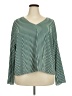 Worthington 100% Polyester Green Long Sleeve Blouse Size 2X - photo 1