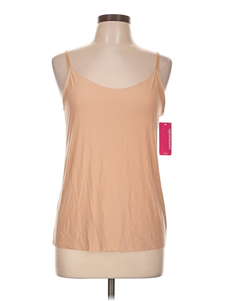 Commando Tank Top Tan Strapless Neckline Tops